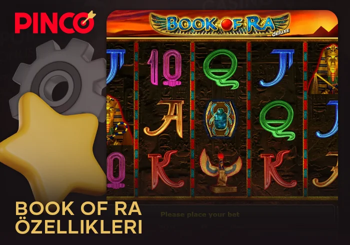 Pinco Casino'daki Book of Ra slotu hakkında bilgi